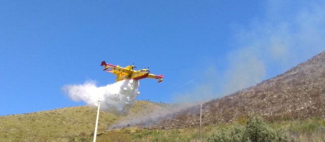 Incendio monte degli Elci 25-27 aprile 2018